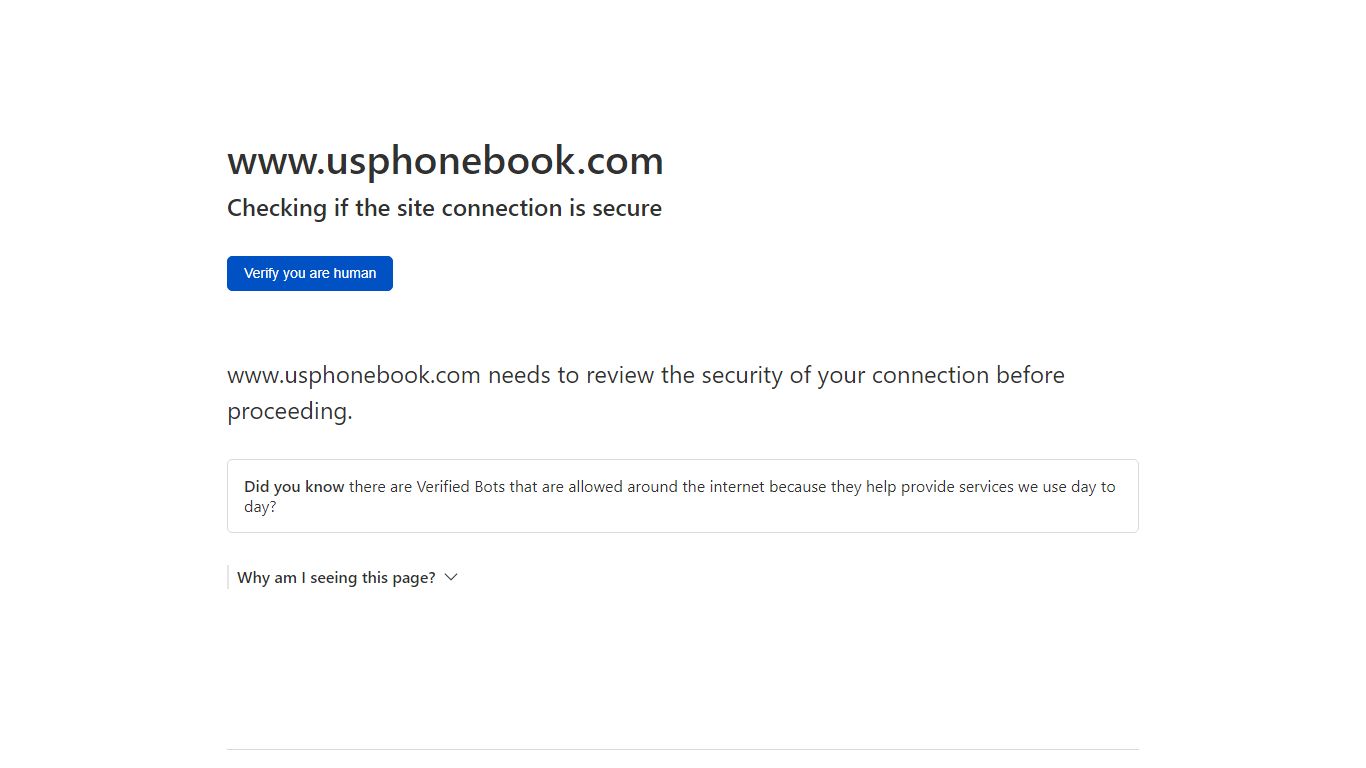 Free Reverse Phone Lookup & Search - USPhoneBook